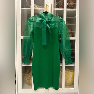 Green Sweater dress brand NEW